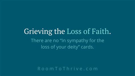 loss of faith